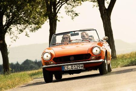 Fiat 124 Sport Spider, Frontansicht