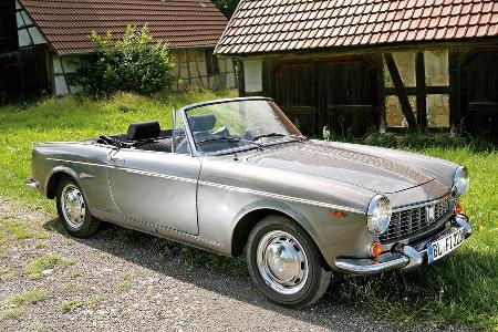 Fiat 1500 Cabriolet, Seitenansicht