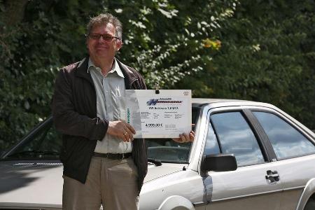 VW Scirocco GTX, Alf Cremers, Peisschild