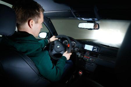 BMW M3 Coup E92, Cockpit, Fahrersicht