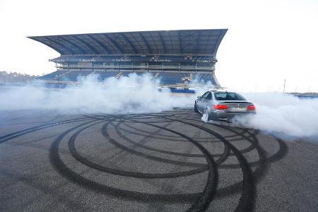 BMW M3 Coup E92, Burnout, Driften
