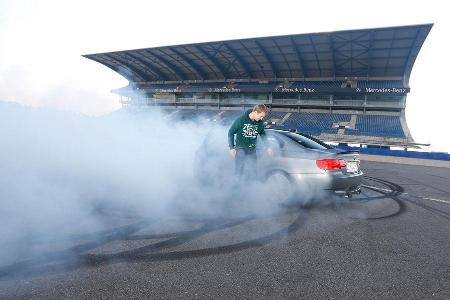 BMW M3 Coup E92, Burnout, Driften