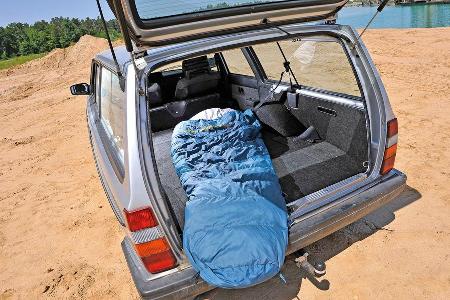 Volvo 240, Kofferraum, Ladeflche