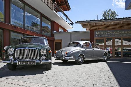 Jaguar MK II, Rover P5B, Innenhof