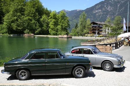 Jaguar MK II, Rover P5B, Seitenansicht