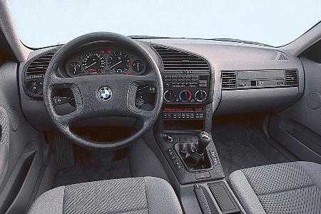 BMW 3er-Reihe E36, Cockpit