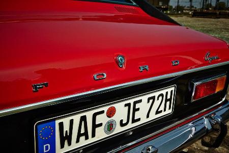 Ford Capri Serie 1, Heck