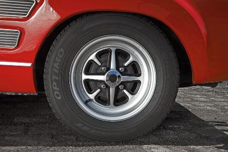 Ford Capri Serie 1, Rad, Felge