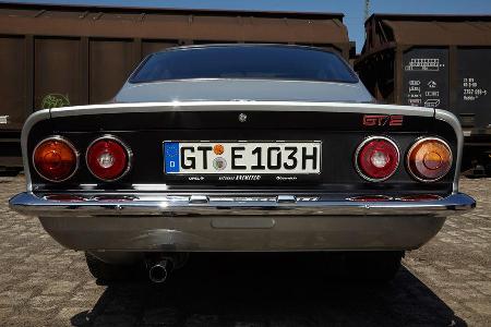 Opel Manta A, Heck, Heckleuchten