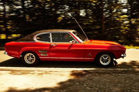 Ford Capri Serie 1, Seitenansicht