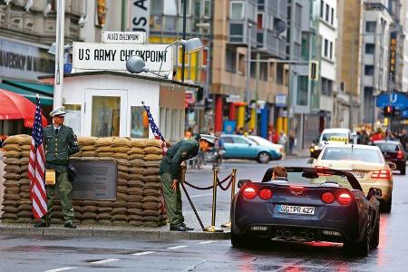 Corvette C6, Berlin, Checkpoint Charlie