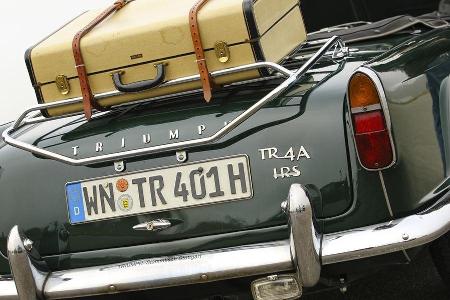 Triumph TR 4A, Heck