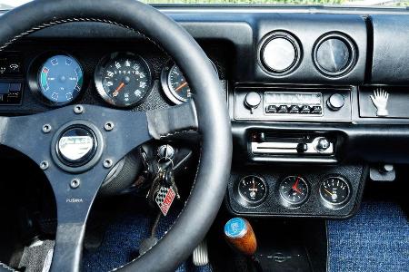 Opel Rallye Kadett 1100 SR, Lenkrad, Bedienelemente