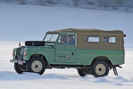 Land Rover 109 Serie 3, Seitenansicht