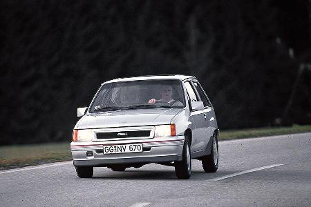 Opel Corsa GSI, Frontansicht
