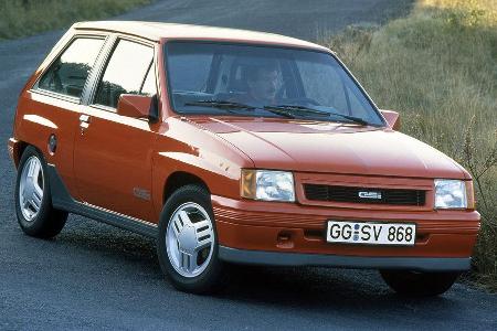 Opel Corsa GSI, Heckansicht