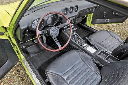 Datsun 240 Z, Cockpit, Lenkrad