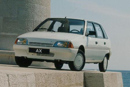 Lange Zeit war der Citroen AX Diesel mit einem Durchschnittsverbarauch von knapp über 4 Liter das verbrauchsgünstigste Auto ...