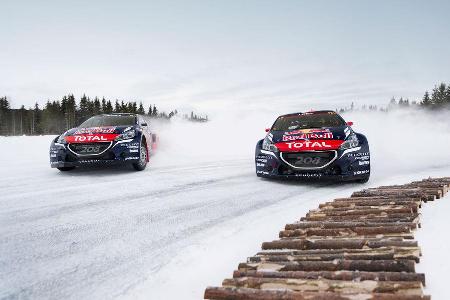 Rallycross-WM - Sebastien Loeb - Timmy Hansen - Peugeot 208 WRX