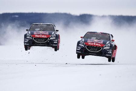 Rallycross-WM - Sebastien Loeb - Timmy Hansen - Peugeot 208 WRX