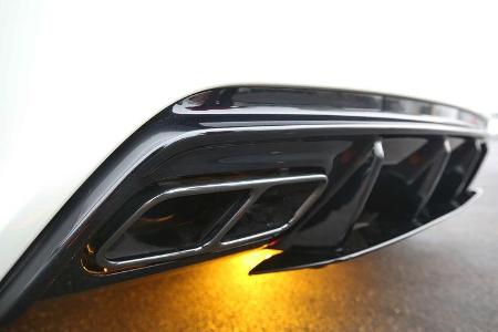 Mercedes-AMG A 45 4Matic, Auspuff, Endrohre