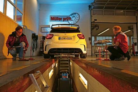 Mercedes-AMG A 45 4Matic, Leistungstest