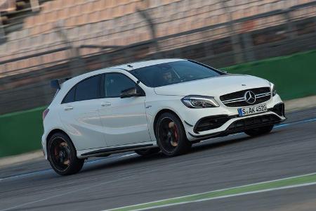 Mercedes-AMG A 45 4Matic, Seitenansicht