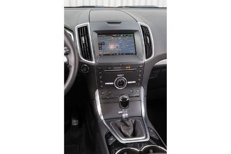 Ford Galaxy 1.5 Ecoboost, Mittelkonsole