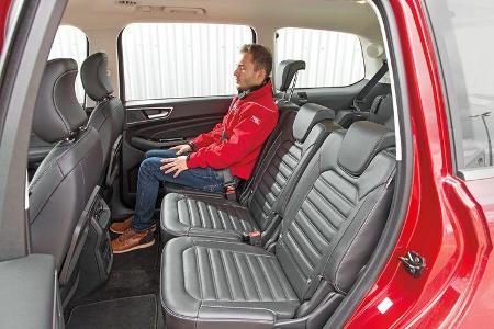 Ford Galaxy 1.5 Ecoboost, Fondsitze