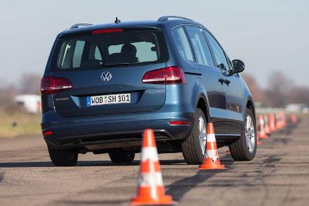 VW Sharan 1.4 TSI, Heckansicht