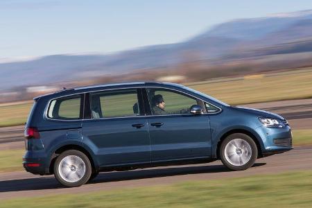 VW Sharan 1.4 TSI, Seitenansicht