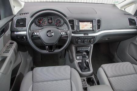 VW Sharan 1.4 TSI, Cockpit