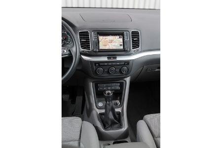 VW Sharan 1.4 TSI, Mittelkonsole