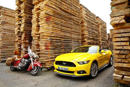 Ford Mustang Convertible 5.0 Ti-VCT V8, Indian Chief Vintage