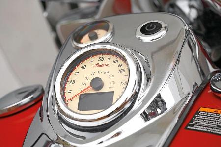 Indian Chief Vintage, Tacho