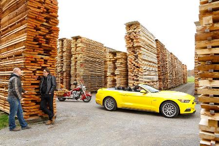 Ford Mustang Convertible 5.0 Ti-VCT V8, Indian Chief Vintage