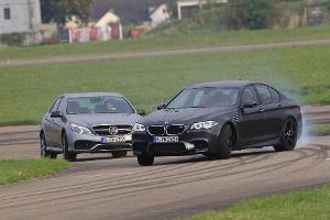 BMW M5 Competition, Mercedes-AMG E63 S, Frontansicht