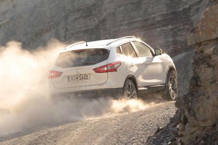 Nissan Qashqai 1.2 DIG-T, Heckansicht