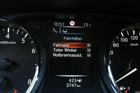 Nissan Qashqai 1.2 DIG-T, Fahrassistent, Anzeige