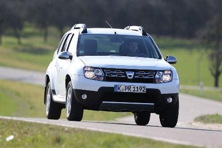 Dacia Duster, Frontansicht