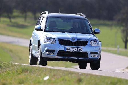 Skoda Yeti, Frontansicht