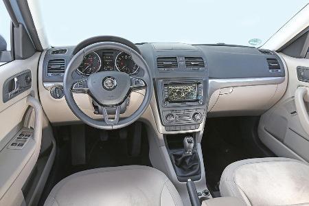 Skoda Yeti, Cockpit
