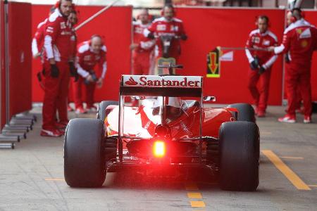 Kimi Rikknen - Ferrari - Formel 1-Test - Barcelona - 25. Februar 2016
