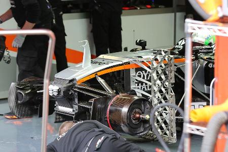 Force India - Formel 1-Test - Barcelona - 25. Februar 2016