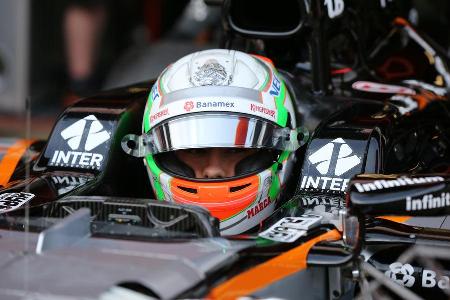 Alfonso Celis - Force India - Formel 1-Test - Barcelona - 25. Februar 2016