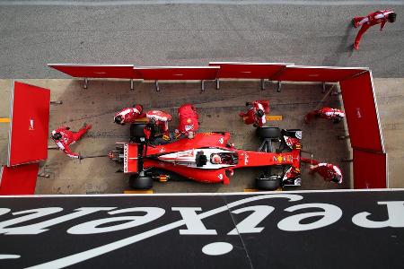 Kimi Rikknen - Ferrari - Formel 1-Test - Barcelona - 25. Februar 2016