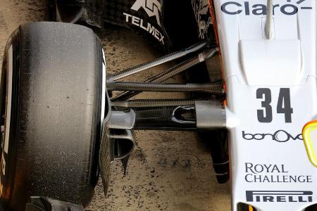 Alfonso Celis - Force India - Formel 1-Test - Barcelona - 25. Februar 2016