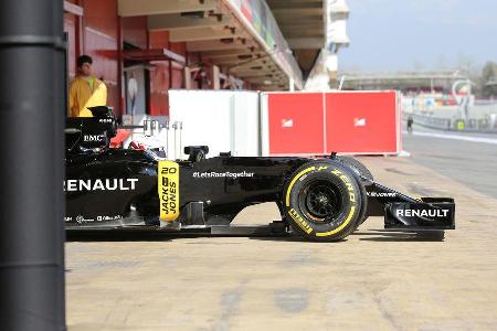 Kevin Magnussen - Renault F1 - Formel 1-Test - Barcelona - 25. Februar 2016