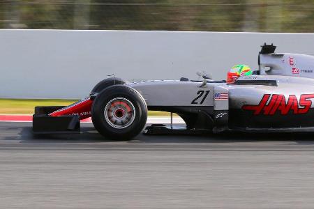 Esteban Gutierrez - Haas F1 - Formel 1-Test - Barcelona - 25. Februar 2016