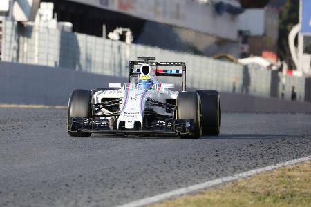Felipe Massa - Williams - Formel 1-Test - Barcelona - 25. Februar 2016
